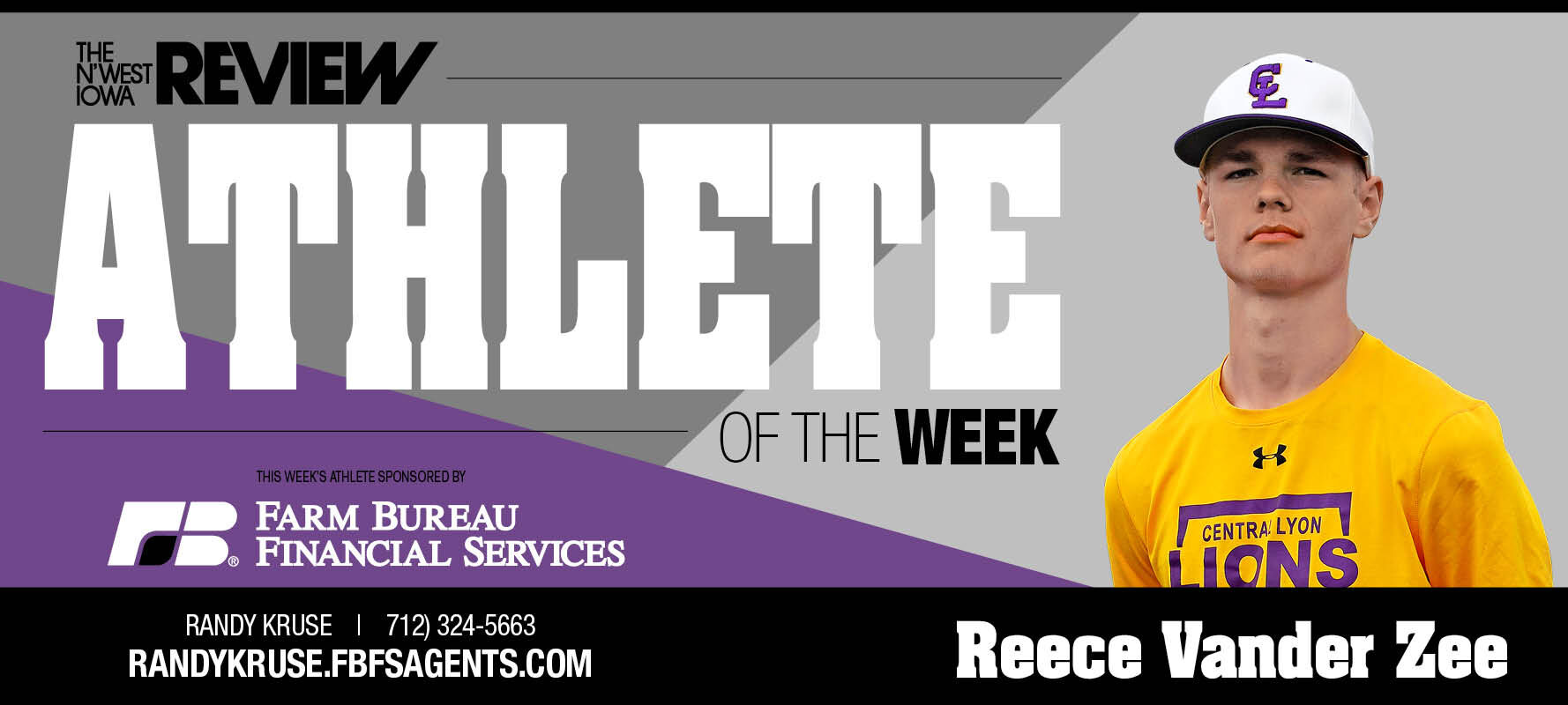Athlete of the Week: Reece Vander Zee
